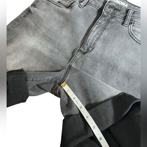 Sonoma Bermuda jean shorts black size 12 - Picture 11 of 11